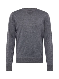 BLEND Pullover Bruton grau