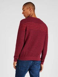 ABOUT YOU Pullover 'Emre' burgunder