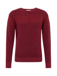 ABOUT YOU Pullover 'Emre' burgunder