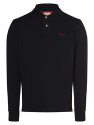 GANT Poloshirt Langarmshirt marine