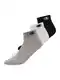 Champion Authentic Athletic Apparel Nogavice  pegasto siva / črna / bela