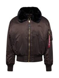 Jacke 'B 15' dunkelbraun / schwarz
