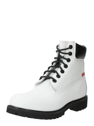 Schnürboots schwarz / weiß