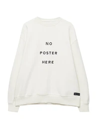 Sweatshirt schwarz / wei