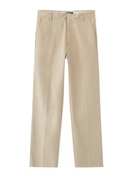 Hose dunkelbeige