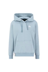 ALPHA INDUSTRIES Sweatshirt rauchblau/weiß