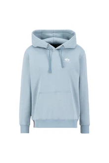 ALPHA INDUSTRIES Sweatshirt rauchblau/weiß