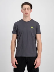 Alpha Industries T-Shirt Rundhalsshirt Backprint T (T-Shirt) zitrone/anthrazit