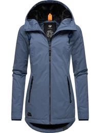 Zimní bunda 'Zuzka' chladná modrá