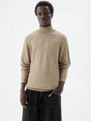 Pull&Bear Pullover dunkelbeige