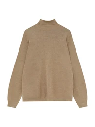Pullover dunkelbeige