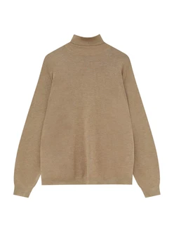 Pull&Bear Pullover dunkelbeige
