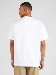 WEEKDAY T-Shirt silbergrau/stone/weiß