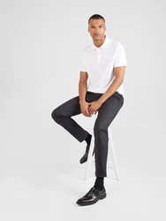 Michael Kors Poloshirt im Flammgarn-Design weiß