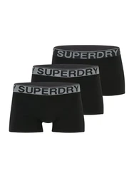 Superdry Herren Boxershorts TRUNK TRIPLE PACK schwarz