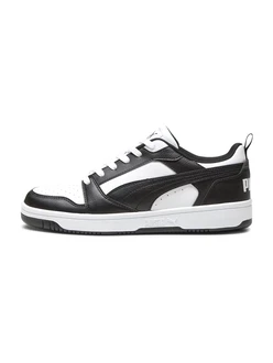 PUMA Sneaker 'Rebound V6' schwarz/weiß PUMA Sneaker 'Rebound V6' schwarz/weiß