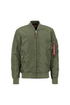 Alpha Industries Jacke Bomber MA-1 VF Vintage Fit 59 grn/rot