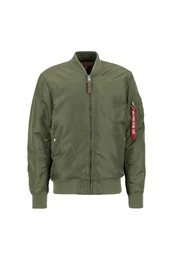 Jacke grn / rot