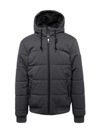 Funktionsjacke 'Tuuri' dunkelgrau / schwarz