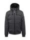 Ragwear Funktionsjacke 'Tuuri' dunkelgrau / schwarz