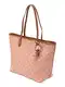 JOOP! Shopper torba 'Lara'  smeđa / rosé / prljavo bijela