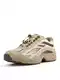 Bershka Sneaker hellbeige / dunkelbeige / dunkelbraun
