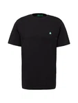 United Colors of Benetton T-Shirt mit Label-Badge grn/schwarz/wei