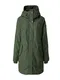 Ragwear Zimní parka 'Jannisa'  hnědá / tmavě zelená