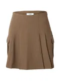 Béžové krátké plisované sukně image