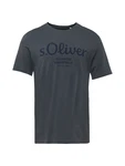 s.Oliver Herren 2139909 T-Shirt Silber/Blau/Grau s.Oliver Herren 2139909 T-Shirt Silber/Blau/Grau
