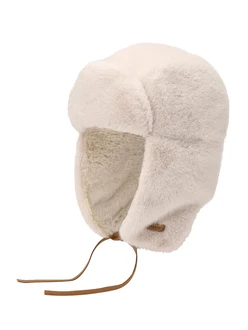 Barts Mütze 'Lucerne' creme/braun