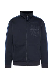 Sweatjacke blau / dunkelblau / wei