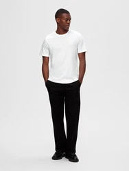 SELECTED HOMME T-Shirt 'SLHCORMAC' weiß