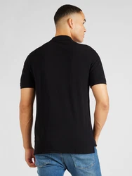 United Colors of Benetton Poloshirt mit Logo in Brusthöhe schwarz