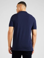 United Colors of Benetton Poloshirt mit Logo in Brusthöhe dunkelblau