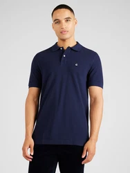 United Colors of Benetton Poloshirt mit Logo in Brusthöhe dunkelblau
