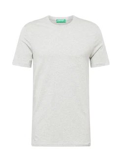 UNITED COLORS OF BENETTON T-Shirt graumeliert UNITED COLORS OF BENETTON T-Shirt graumeliert