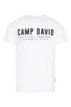 CAMP DAVID T-Shirt mit Logo Print Weiß/Orange/Creme/Beige/Rosa/Weiß/Orange/Creme/Beige/Rosa/Weiß/Orange/Creme/Beige/Rosa/Weiß/Orange/Creme/Beige/Rosa/Weiß/Orange/Creme/Beige/Rosa/Weiß/Orange/Creme/Beige/Rosa/Weiß/Orange/Creme/Beige/Rosa/Weiß/Orange/Creme/Beige/Rosa/Weiß/Orange/Creme/Beige/Rosa
