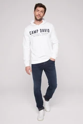 CAMP DAVID Sweatshirt mit Logo-Print Creme/Weiß/Creme/Weiß/Creme/Weiß/Creme/Weiß/Creme/Weiß/Creme/Weiß/Creme/Weiß/Creme/Weiß/Creme/Weiß/Creme/Weiß/Creme/Weiß