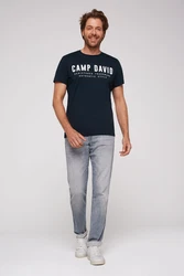 CAMP DAVID T-Shirt mit Logo Print Dunkelblau/Dunkelblau/Dunkelblau/Dunkelblau/Dunkelblau/Dunkelblau/Dunkelblau/Dunkelblau/Dunkelblau/Dunkelblau/Dunkelblau/Dunkelblau