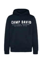 Sweatshirt nachtblau / wei