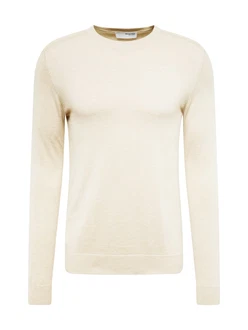 SELECTED HOMME Rundhalspullover Berg greige SELECTED HOMME Rundhalspullover Berg greige