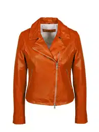 Přechodná bunda oranžová