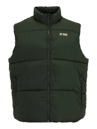 Plus Weste 'MAX' dunkelgrn / offwhite