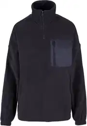 Urban Classics Svetr námořnická modř / černá