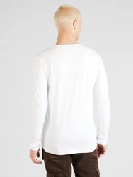 Tommy Hilfiger Underwear Shirt T-Shirt 3P LS Tee mit Markenlabel weiß