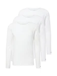 Tommy Hilfiger Underwear Shirt T-Shirt 3P LS Tee mit Markenlabel weiß