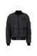 ALPHA INDUSTRIES Jacke 'MA-1' schwarz