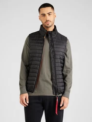 ALPHA INDUSTRIES Weste rot/schwarz/weiß