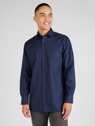 OLYMP Businesshemd Modern Fit Kentkragen navy